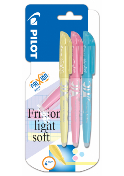 Zakreślacz frixion light soft x 3 kolory Pilot