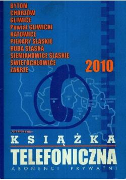 Książka Telefoniczna Abonenci prywatni 2010