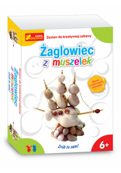 Żaglowiec z muszelek