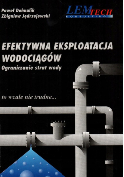Efektywna eksploatacja wodociągów