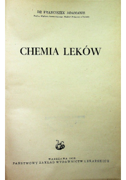 Chemia leków adamanis