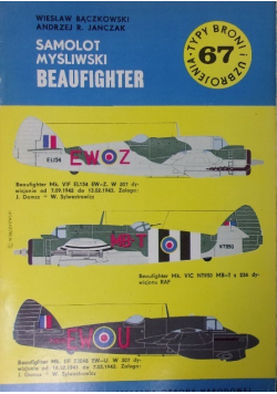 Samolot myśliwski Beaufighter Wydanie I