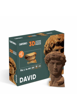 Puzzle 3D kartonowe - Dawid