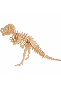 Puzzle drewniane 3D Dinozaur T-Rex