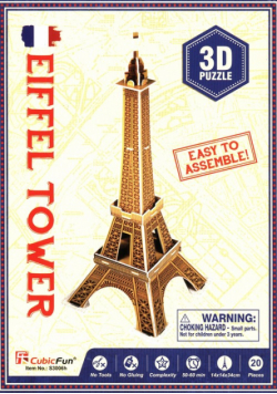 Puzzle 3D Eiffel Tower