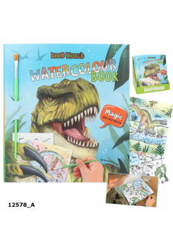 Zestaw kreatywny watercolour Dino World 12578A