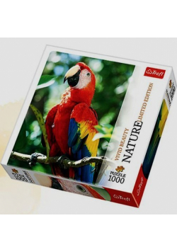 Puzzle 1000 Ara czerwona Honduras Nature Limited Edition Vivid Beauty