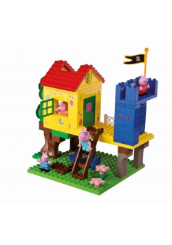 Klocki PlayBig Peppa Domek na drzewie 94 elementy