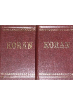 Koran Tom I i II Reprint z 1858 r.