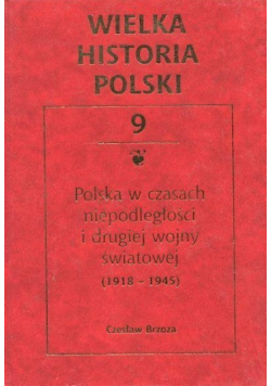 Wielka historia polski Tom 9 Polska w czasach niepodległości