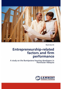 Entrepreneurship-related factors and firm performance