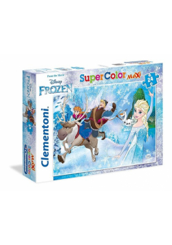 Puzzle Maxi SuperColor Kraina Lodu Dwie siostry