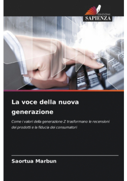 La voce della nuova generazione
