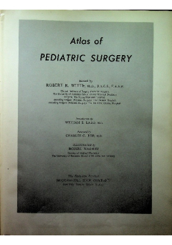 White atlas of pediatric surgery