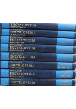 Popularna encyklopedia powszechna Tom 1 do 8