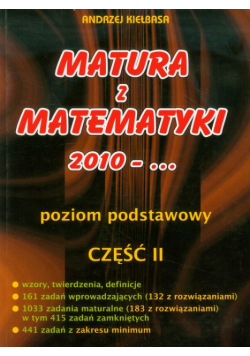 Matura z matematyki 2010-... Poziom podstawowy część 2