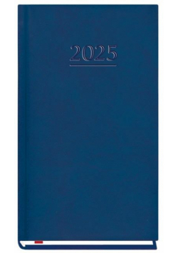 Terminarz 2025 Kieszonkowy niebieski