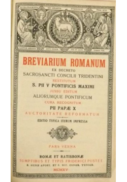 Breviarium romanum