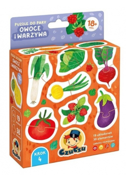CzuCzu Puzzle do pary Owoce i warzywa