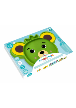 Talerzyk silikonowy Frootimals bubba tropibear anty-poślizgowy