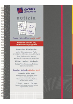 Kołonotatnik Notizio ST 7015 A5 w kratkę 90 kartek