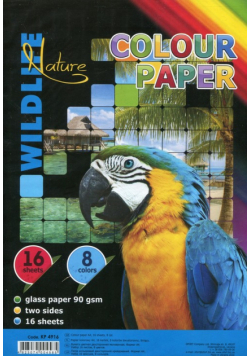 Kraft Papier kolorowy A4 16 stron