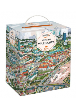 Puzzlove CzuCzu Miasto Warszawa 1000