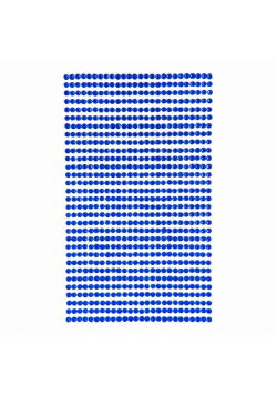 Kryształki samoprzylepne Dark blue 3mm 806szt