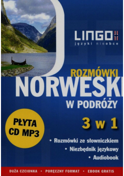 Krepsztul Izabela - Norweski w podróży Rozmówki 3 w 1 + CD