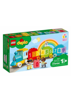 Lego DUPLO 10954 (4szt) Pociąg z cyferkami nauka..