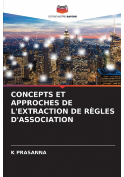 Concepts Et Approches De L'extraction De Règles D'association