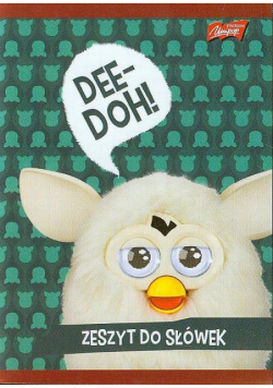 Zeszyt do słówek Furby w kratkę 16 stron