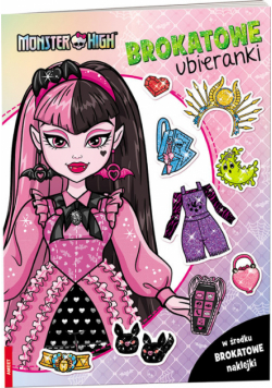 Monster High Brokatowe ubieranki