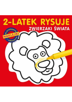 2 latek rysuje Zwierzaki świata