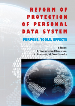 Reform Of Protection Of Personal Data System  Purpose Tools