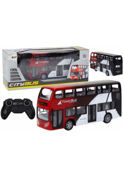 Autobus dwupiętrowy R/C światła