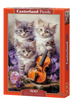 Puzzle 500 Musical Kittens