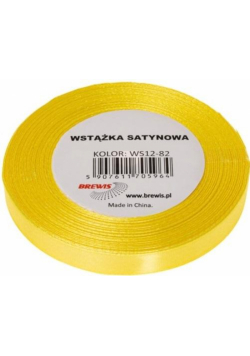 Wstążka satynowa kanarkowy 38mm x 32m