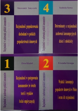 Racjonalność w zachowaniu polskich konsumentów, 4 książki