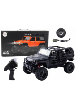 Auto terenowe R/C 2.4G napęd 4x4 czarny