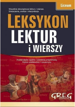 Leksykon lektur i wierszy Liceum