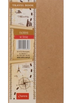Wkład kalendarzowy - Podróżnik notes linia