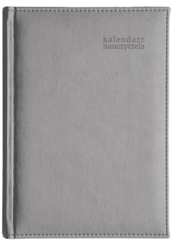 Kalendarz naucz. 2024/2025 B5 tyg. Vivella szary