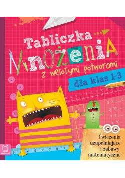 Tabliczka mnożenia z wesołymi potworami klasa 1-3