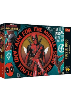 Puzzle 1000 Trefl Premium Plus Marvel Deadpool 10835