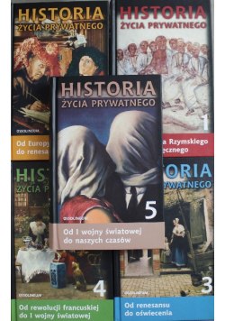 Historia życia prywatnego Tom 1 do 5