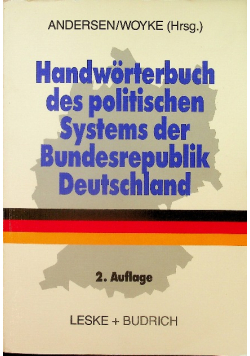 Handworterbuch des politischen Systems der Bundesr