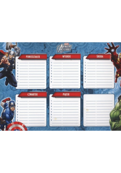Plan Lekcji Avengers Assemble
