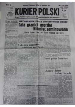 Kurier Polski, nr.550 ,1940r