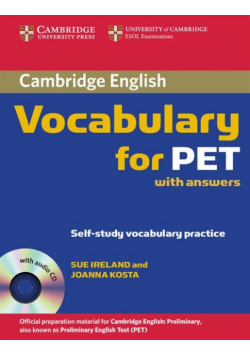 Kosta Joanna - Cambridge Vocabulary for PET Student Book with answers